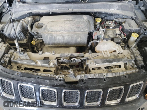 2021 Jeep Compass Limited with VIN 3C4NJDCB5MT528455, listed as a Copart auction lot 51691595 with 88,598 mi miles and Salvage Title. Bid and sale history available at DreamBid. Image 12.
