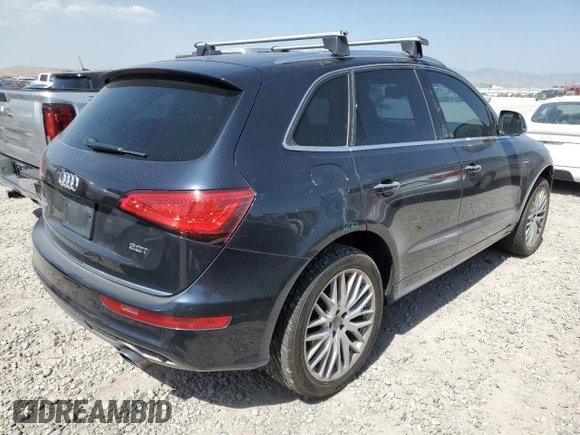 2017 Audi Q5 Premium Plus with VIN WA1M2AFP0HA041847, listed as a Copart auction lot 61988035 with 93,250 mi miles and Salvage title. Bid and sale history available at DreamBid. Image 3.