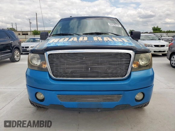 2007 Ford F-150 XLT with VIN 1FTPW12V07KA71998, listed as a Copart auction lot 58439215 with 224,254 mi miles and Clean title. Bid and sale history available at DreamBid. Image 5.