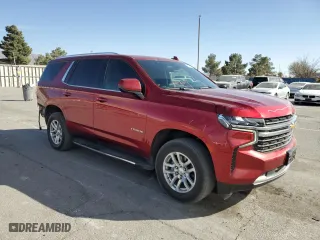 2021 Chevrolet Tahoe LT with VIN 1GNSCNKD6MR424580, listed as a Copart auction lot 46361905 with 62,488 mi miles and Salvage Title. Bid and sale history available at carsss.com. Image 4.
