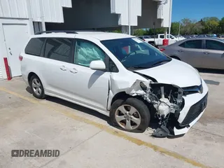 2019 Toyota Sienna LE Auto Access Seat with VIN 5TDKZ3DC6KS012237, listed as a IAAI auction lot 41822942 with 97,237 mi miles and . Bid and sale history available at DreamBid. Image 1.