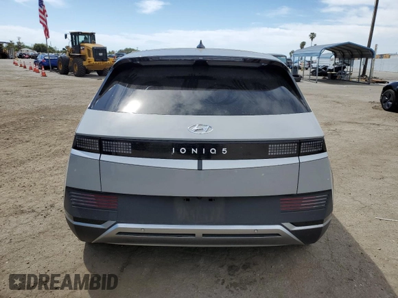 2024 Hyundai Ioniq 5 SEL with VIN KM8KN4DE3RU306201, listed as a Copart auction lot 50545485 with 24,932 mi miles and Salvage title. Bid and sale history available at DreamBid. Image 6.
