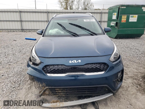 2022 Kia Niro LXS with VIN KNDCB3LC0N5498970, listed as a Copart auction lot 78518674 with 97,410 mi miles and Salvage Title. Bid and sale history available at carsss.com. Image 5.
