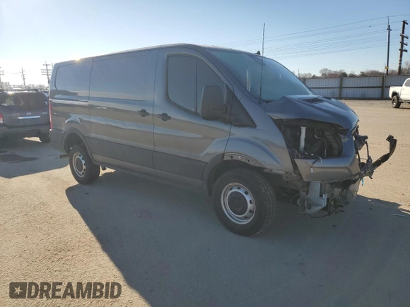 2024 Ford Transit Cargo with VIN 1FTBR1Y85RKA07509, listed as a Copart auction lot 42248405 with Not Provided miles and Salvage Title. Bid and sale history available at DreamBid. Image 4.