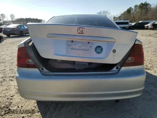2002 Honda Civic LX with VIN 1HGEM21502L062792, listed as a Copart auction lot 48700715 with 190,713 mi miles and Salvage Title. Bid and sale history available at carsss.com. Image 6.