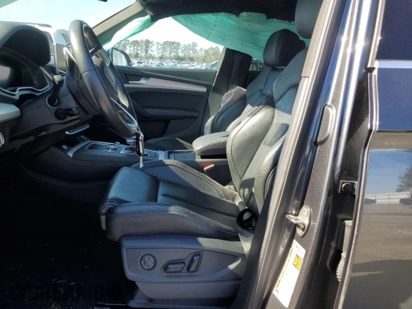 2020 Audi SQ5 Premium Plus with VIN WA1B4AFY8L2009208, listed as a Copart auction lot 43096164 with 63,434 mi miles and . Bid and sale history available at DreamBid. Image 7.