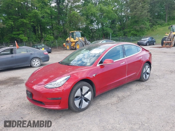 2018 Tesla Model 3 Long Range Battery z VIN 5YJ3E1EA9JF025942, wystawiony jako IAAI lot #42122703 z przebiegiem 84 453 mil mil oraz . Historia ofert i sprzedaży dostępna na DreamBid. Obrazek 20.
