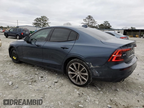 2019 Volvo S60 Momentum with VIN 7JRA22TK2KG002495, listed as a Copart auction lot 41535015 with 68,040 mi miles and Salvage Title. Bid and sale history available at carsss.com. Image 2.