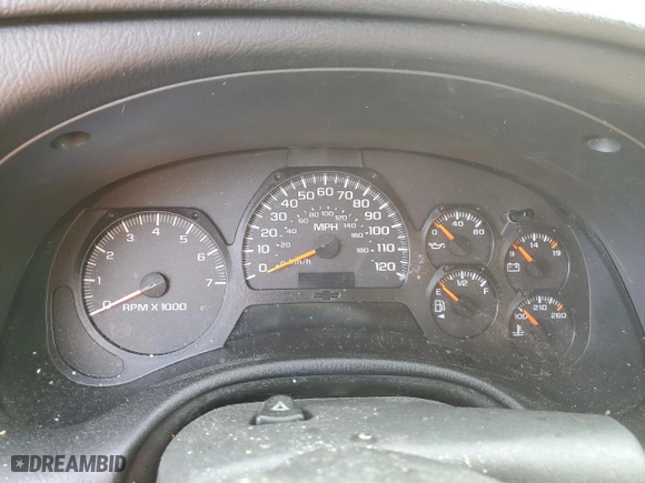 2005 Chevrolet TrailBlazer LT with VIN 1GNDT13S252290501, listed as a Copart auction lot 53621315 with 0 mi miles and Salvage Title. Bid and sale history available at carsss.com. Image 9.