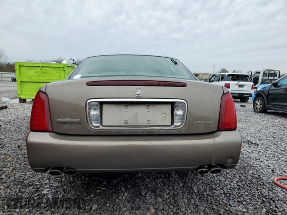2003 Cadillac DeVille with VIN 1G6KD54Y43U172624, listed as a Copart auction lot 50345365 with 175,389 mi miles and Salvage Title. Bid and sale history available at carsss.com. Image 6.