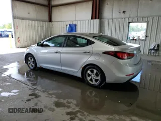 2015 Hyundai Elantra SE with VIN 5NPDH4AE7FH595940, listed as a Copart auction lot 63385525 with 187,591 mi miles and Salvage title. Bid and sale history available at DreamBid. Image 2.