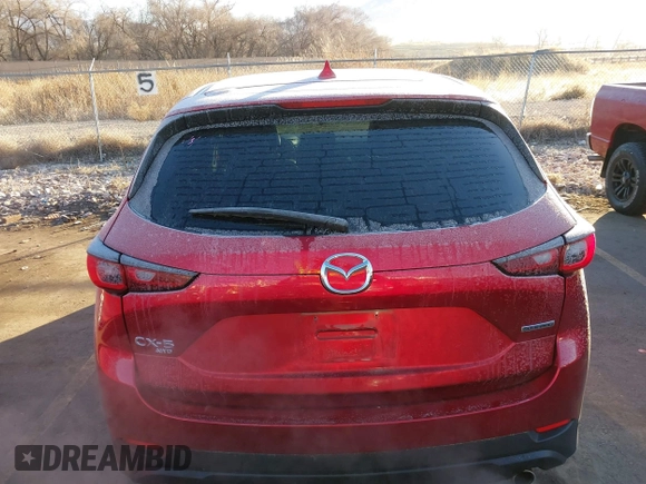2022 Mazda CX-5 2.5 S Preferred Package with VIN JM3KFBCM2N1547930, listed as a IAAI auction lot 41325374 with 53,004 mi miles. Bid and sale history available at carsss.com. Image 17.
