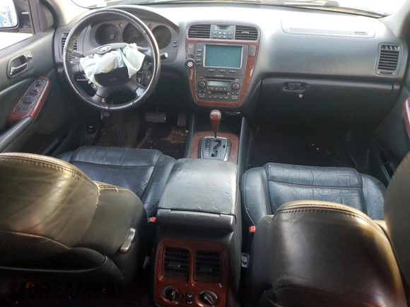 2004 Acura MDX with VIN 2HNYD18254H560028, listed as a Copart auction lot 86554484 with 0 mi miles and Salvage Title. Bid and sale history available at carsss.com. Image 8.