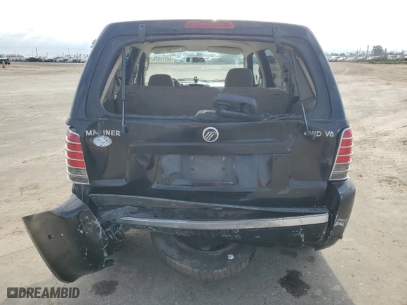 2007 Mercury Mariner Luxury with VIN 4M2CU91167KJ17684, listed as a Copart auction lot 44771875 with 192,213 mi miles and Salvage Title. Bid and sale history available at carsss.com. Image 6.