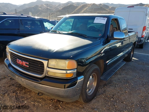2002 GMC Sierra 1500 SLE with VIN 2GTEC19T121415612, listed as a IAAI auction lot 41371998 with 1 mi miles. Bid and sale history available at carsss.com. Image 16.