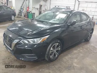 2023 Nissan Sentra SV with VIN 3N1AB8CVXPY316495, listed as a IAAI auction lot 42177321 with 11,722 mi miles. Bid and sale history available at carsss.com. Image 17.