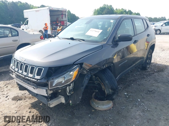 2018 Jeep Compass Sport with VIN 3C4NJDAB2JT136225, listed as a IAAI auction lot 42279668 with 145,967 mi miles and . Bid and sale history available at DreamBid. Image 21.