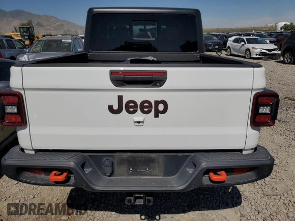2021 Jeep Gladiator Mojave with VIN 1C6JJTEG2ML554046, listed as a Copart auction lot 54058304 with 53,143 mi miles and Salvage title. Bid and sale history available at DreamBid. Image 6.
