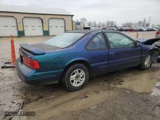 1996 Ford Thunderbird LX with VIN 1FALP6244TH118429, listed as a Copart auction lot 47677935 with NaN miles and Salvage Title. Bid and sale history available at carsss.com. Image 3.