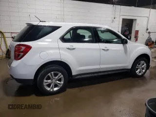 2017 Chevrolet Equinox LS with VIN 2GNALBEK6H1549954, listed as a Copart auction lot 50416565 with 142,363 mi miles and Clean Title. Bid and sale history available at carsss.com. Image 3.
