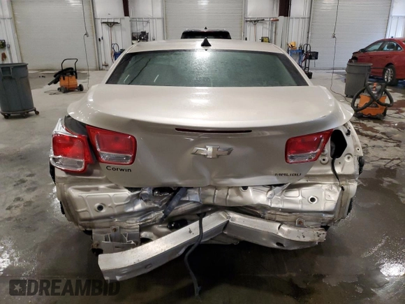 2013 Chevrolet Malibu LS with VIN 1G11B5SAXDF152896, listed as a Copart auction lot 49136065 with Not Provided miles and Salvage Title. Bid and sale history available at DreamBid. Image 6.