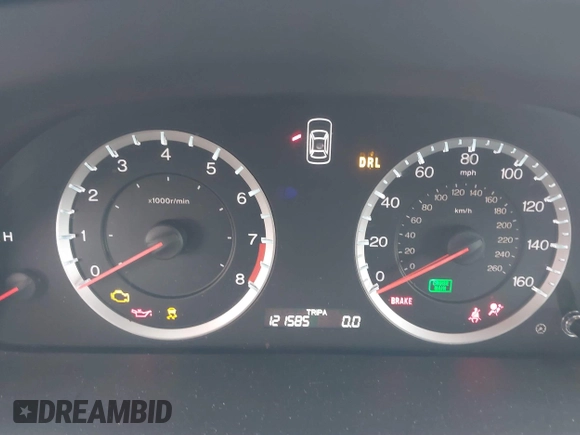 2012 Honda Accord EX with VIN 1HGCP2E72CA057259, listed as a IAAI auction lot 41367957 with 121,585 mi miles and . Bid and sale history available at DreamBid. Image 7.