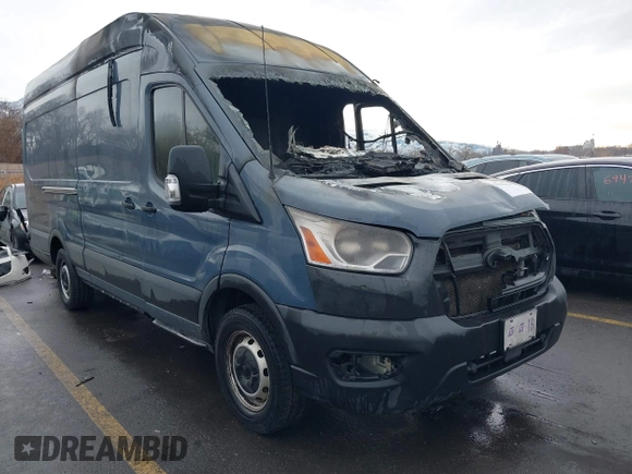 2020 Ford Transit Cargo with VIN 1FTBR3X86LKA47926, listed as a IAAI auction lot 41139668 with Not Provided miles. Bid and sale history available at carsss.com. Image 1.