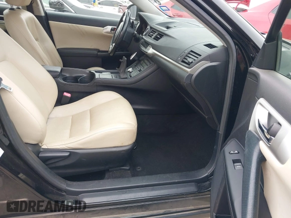 2012 Lexus CT CT 200h with VIN JTHKD5BHXC2108209, listed as a IAAI auction lot 42178089 with 202,460 mi miles and . Bid and sale history available at carsss.com. Image 5.