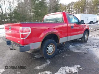 2011 Ford F-150 XL with VIN 1FTMF1CM5BKD83218, listed as a IAAI auction lot 41495522 with 135,745 mi miles. Bid and sale history available at carsss.com. Image 4.