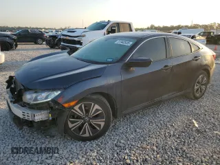 2017 Honda Civic Sedan EX-L with VIN 19XFC1F73HE015610, listed as a Copart auction lot 51962635 with 59,212 mi miles and Salvage Title. Bid and sale history available at carsss.com. Image 1.