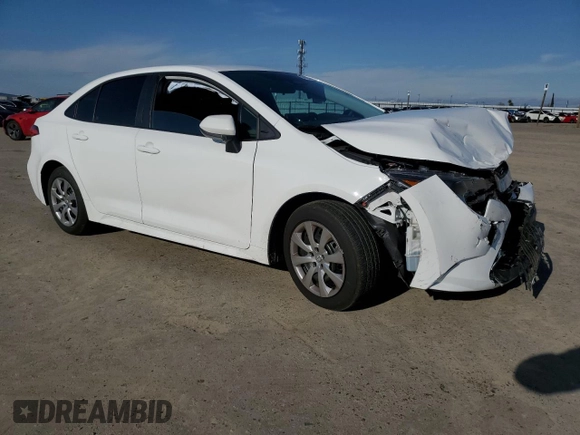 2023 Toyota Corolla LE with VIN 5YFB4MDE9PP047988, listed as a Copart auction lot 47892915 with 61,709 mi miles and Salvage Title. Bid and sale history available at carsss.com. Image 4.
