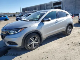 2022 Honda HR-V EX with VIN 3CZRU6H54NM754581, listed as a Copart auction lot 45108685 with 70,569 mi miles and Salvage Title. Bid and sale history available at DreamBid. Image 1.
