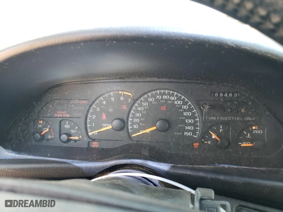1996 Chevrolet Camaro Z28 with VIN 2G1FP22P9T2103599, listed as a Copart auction lot 65711284 with 89,463 mi miles and Salvage Title. Bid and sale history available at carsss.com. Image 9.