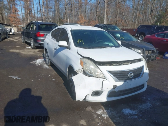 2013 Nissan Versa SV with VIN 3N1CN7AP8DL840350, listed as a IAAI auction lot 41366421 with 145,781 mi miles and . Bid and sale history available at DreamBid. Image 6.
