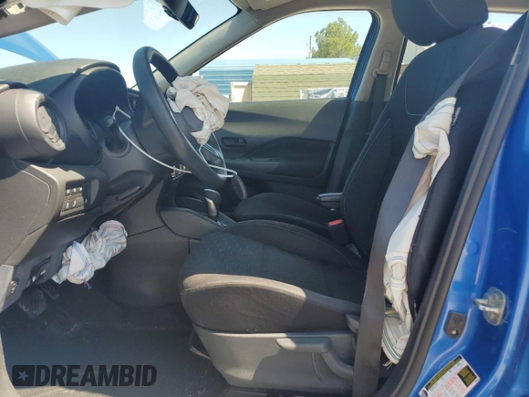 2022 Nissan Kicks S with VIN 3N1CP5BVXNL495027, listed as a Copart auction lot 52143215 with 50,425 mi miles and Salvage Title. Bid and sale history available at DreamBid. Image 7.