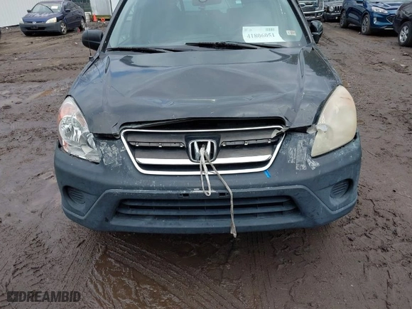 2006 Honda CR-V EX with VIN SHSRD78866U427510, listed as a IAAI auction lot 41806051 with 263,278 mi miles. Bid and sale history available at carsss.com. Image 6.