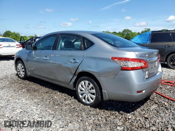 2014 Nissan Sentra SV with VIN 3N1AB7AP5EY270229, listed as a Copart auction lot 60853495 with 86,822 mi miles and Salvage title. Bid and sale history available at DreamBid. Image 2.