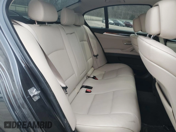 2012 BMW 5 Series 535i xDrive with VIN WBAFU7C55CDU64572, listed as a Copart auction lot 52482265 with 142,847 mi miles and Salvage Title. Bid and sale history available at carsss.com. Image 10.