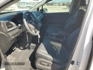 2024 Honda Odyssey EX-L with VIN 5FNRL6H66RB069509, listed as a Copart auction lot 47198505 with 3,341 mi miles and Salvage Title. Bid and sale history available at DreamBid. Image 7.