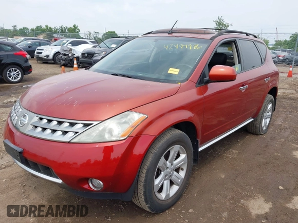 2007 Nissan Murano SL z VIN JN8AZ08W97W646555, wystawiony jako IAAI lot #42494986 z przebiegiem Nie podano mil oraz . Historia ofert i sprzedaży dostępna na DreamBid. Obrazek 2.
