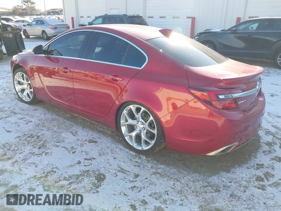 2015 Buick Regal GS с VIN 2G4GT5GX5F9164358, выставлен на аукционе IAAI как лот 41245600 с пробегом 68 149 миль миль и . История ставок и продаж доступна на DreamBid. Изображение 3.