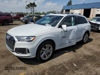 2020 Audi Q7 Premium Plus z VIN WA1LXAF78LD001682, wystawiony jako Copart lot #66042065 z przebiegiem 43 882 mil mil oraz Szkoda całkowita • Salvage title. Historia ofert i sprzedaży dostępna na DreamBid. Obrazek 1.