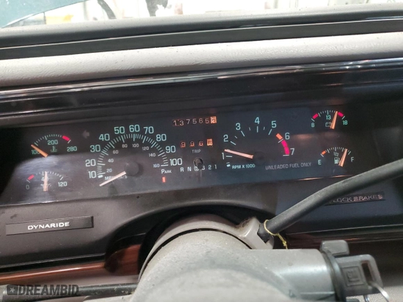 1997 Buick LeSabre Limited with VIN 1G4HR52K7VH622135, listed as a Copart auction lot 88803915 with 137,565 mi miles and Non Repairable. Bid and sale history available at carsss.com. Image 9.