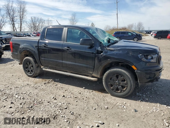 2020 Ford Ranger XL with VIN 1FTER4FH8LLA88153, listed as a Copart auction lot 49975475 with 48,967 mi miles and Salvage Title. Bid and sale history available at carsss.com. Image 4.