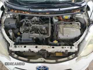 2012 Toyota Prius One with VIN JTDKDTB32C1020173, listed as a Copart auction lot 56573935 with Not Provided miles and Salvage Title. Bid and sale history available at DreamBid. Image 11.