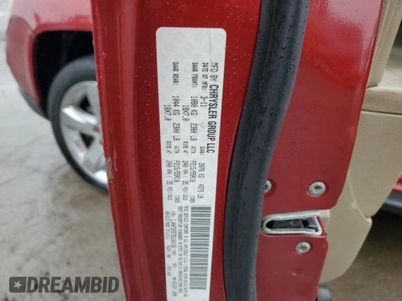 2011 Jeep Compass Limited with VIN 1J4NF5FB7BD164166, listed as a Copart auction lot 42516155 with 129,584 mi miles and Salvage Title. Bid and sale history available at carsss.com. Image 13.