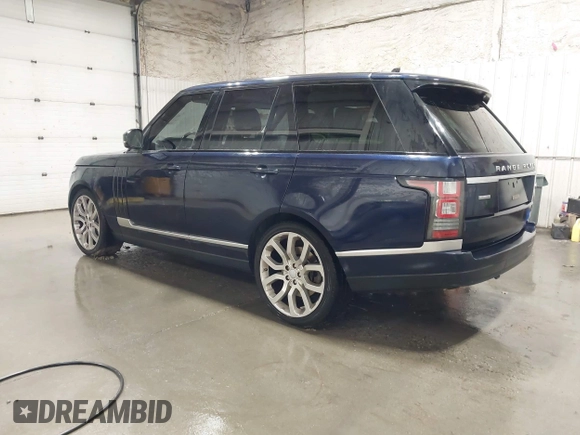 2016 Land Rover Range Rover Supercharged with VIN SALGS2EFXGA290049, listed as a IAAI auction lot 42414328 with 73,188 mi miles and . Bid and sale history available at DreamBid. Image 3.