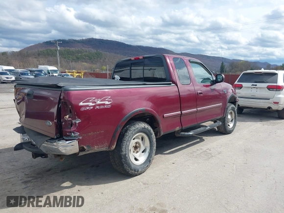 1998 Ford F-150 with VIN 1FTZX18W5WNC39962, listed as a IAAI auction lot 41951328 with 228,438 mi miles and . Bid and sale history available at DreamBid. Image 4.