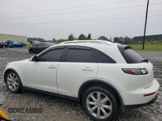 2008 Infiniti FX35 with VIN JNRAS08W78X206832, listed as a Copart auction lot 70510364 with 160,754 mi miles and Salvage Title. Bid and sale history available at carsss.com. Image 2.