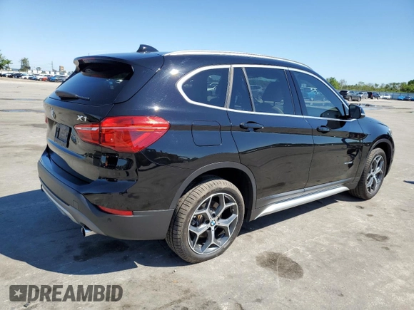 2017 BMW X1 sDrive28i with VIN WBXHU7C38H5H35075, listed as a Copart auction lot 44896793 with 78,172 mi miles. Bid and sale history available at carsss.com. Image 3.